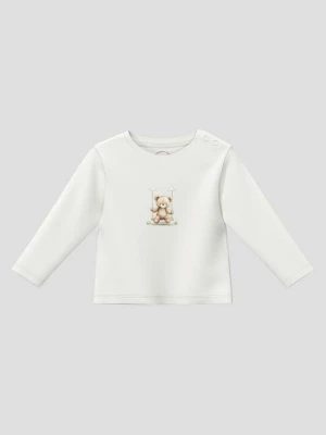 Obrázek produktu Unisex Langarm-Shirt mit Bärchen-Print s.Oliver krémová