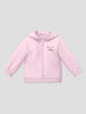 Obrázek produktu Unisex mikina s kapucí a motivem s.Oliver růžová