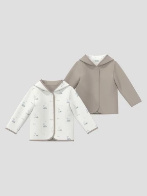 Obrázek produktu Unisex propínací mikina s kapucí a potiskem po celé ploše s.Oliver