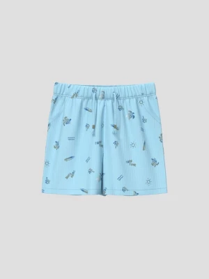 Obrázek produktu Unisex šortky z žebrového materiálu z bavlny s.Oliver
