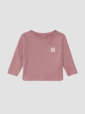 Obrázek produktu Unisex tričko s náprsní kapsou a nášivkou se štítkem s.Oliver růžová