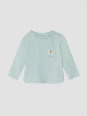 Obrázek produktu Unisex tričko s náprsní kapsou a nášivkou se štítkem s.Oliver tyrkysová