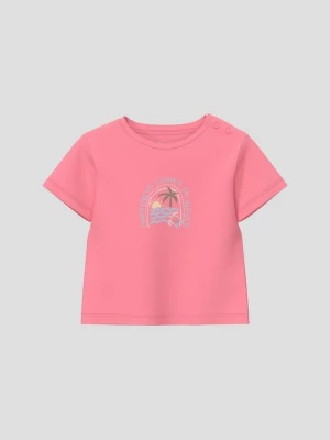 Obrázek produktu Unisex tričko s potiskem na předním dílu s.Oliver růžová