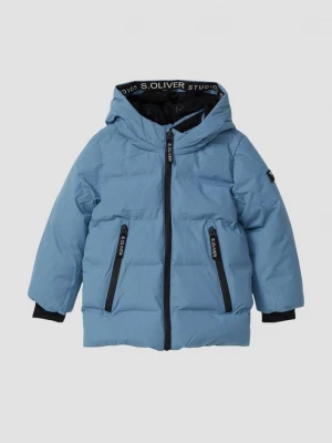 Obrázek produktu Unisex zimní bunda se sportovními detaily s.Oliver modrá