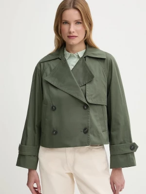 Obrázek produktu United Colors of Benetton Bavlněná bunda United Colors of Benetton zelená