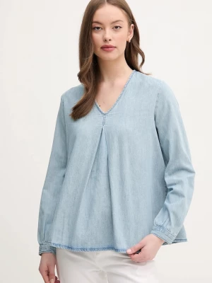 Obrázek produktu United Colors of Benetton Bavlněná halenka United Colors of Benetton modrá