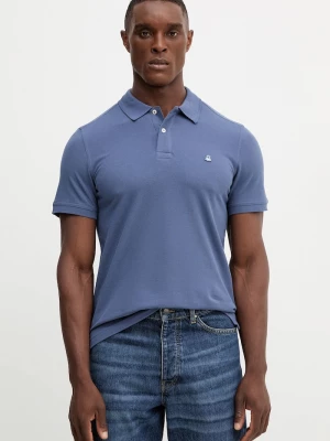 Obrázek produktu United Colors of Benetton Bavlněné polo tričko United Colors of Benetton modrá
