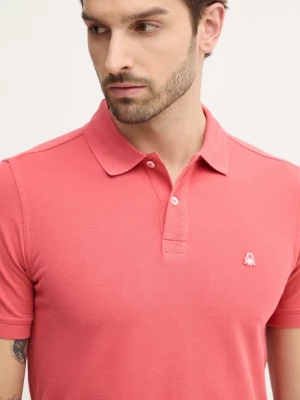 Obrázek produktu United Colors of Benetton Bavlněné polo tričko United Colors of Benetton růžová
