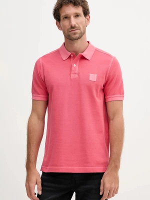 Obrázek produktu United Colors of Benetton Bavlněné polo tričko United Colors of Benetton růžová