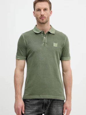 Obrázek produktu United Colors of Benetton Bavlněné polo tričko United Colors of Benetton zelená