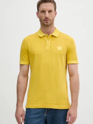 Obrázek produktu United Colors of Benetton Bavlněné polo tričko United Colors of Benetton žlutá