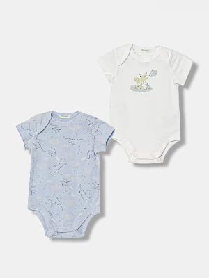 Obrázek produktu United Colors of Benetton body kojenecké bavlněné s elastanem 2-pack