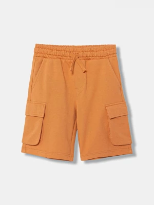 Obrázek produktu United Colors of Benetton cargo šortky dětské bavlněné oranžová