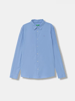 Obrázek produktu United Colors of Benetton Dětská bavlněná košile United Colors of Benetton modrá