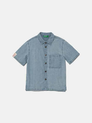 Obrázek produktu United Colors of Benetton Dětská bavlněná košilka United Colors of Benetton modrá