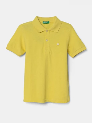 Obrázek produktu United Colors of Benetton Dětská bavlněná polokošile United Colors of Benetton zelená