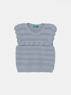 Obrázek produktu United Colors of Benetton Dětská bavlněná vesta United Colors of Benetton