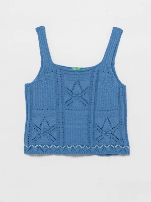Obrázek produktu United Colors of Benetton Dětská halenka United Colors of Benetton modrá