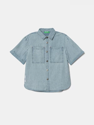 Obrázek produktu United Colors of Benetton Dětská riflová košile United Colors of Benetton modrá