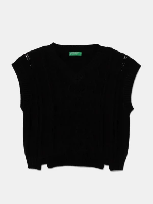 Obrázek produktu United Colors of Benetton Dětská vesta s příměsí vlny United Colors of Benetton
