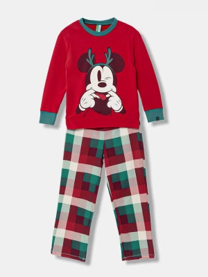 Obrázek produktu United Colors of Benetton Dětské bavlněné pyžamo United Colors of Benetton červená