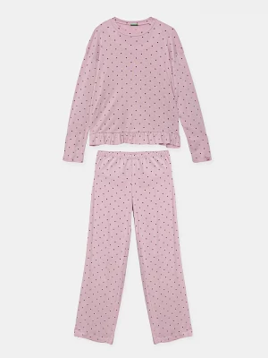 Obrázek produktu United Colors of Benetton Dětské bavlněné pyžamo United Colors of Benetton růžová