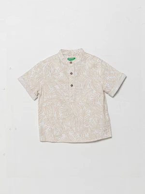 Obrázek produktu United Colors of Benetton Dětské bavlněné tričko United Colors of Benetton béžová
