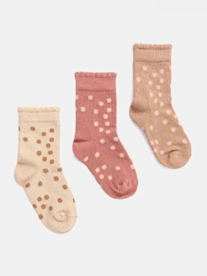 Obrázek produktu United Colors of Benetton Dětské ponožky United Colors of Benetton 3-pack béžová