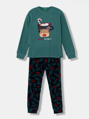 Obrázek produktu United Colors of Benetton Dětské pyžamo United Colors of Benetton zelená