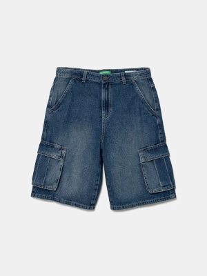 Obrázek produktu United Colors of Benetton Dětské riflové kraťasy United Colors of Benetton modrá