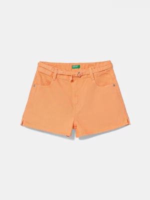 Obrázek produktu United Colors of Benetton Dětské riflové kraťasy United Colors of Benetton oranžová