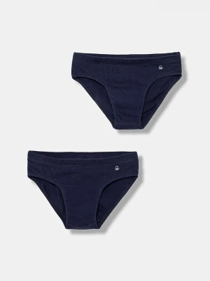 Obrázek produktu United Colors of Benetton Dětské slipy United Colors of Benetton 2-pack námořnická modř