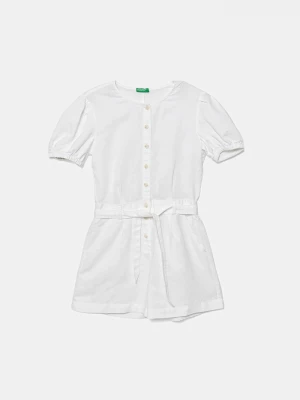Obrázek produktu United Colors of Benetton Dětský lněný overal United Colors of Benetton
