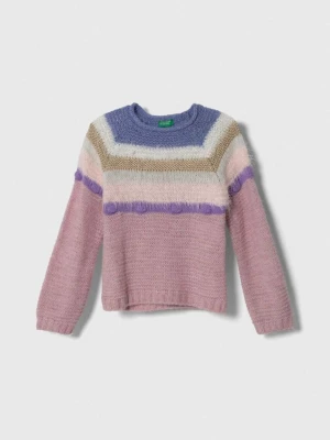 Obrázek produktu United Colors of Benetton Dětský svetr s příměsí vlny