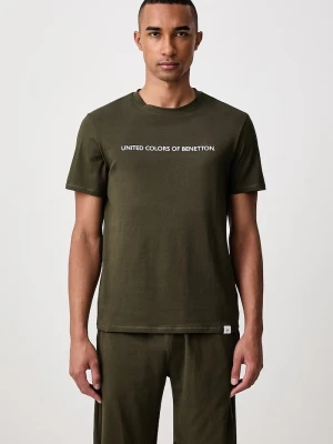Obrázek produktu United Colors of Benetton dvoudílné pyžamo pánské bavlněné s elastanem