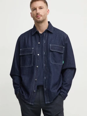 Obrázek produktu United Colors of Benetton Džínová košile United Colors of Benetton námořnická modř
