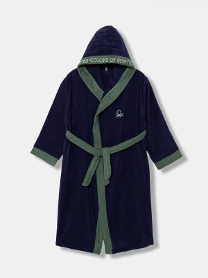 Obrázek produktu United Colors of Benetton froté župan dětský bavlněný námořnická modř