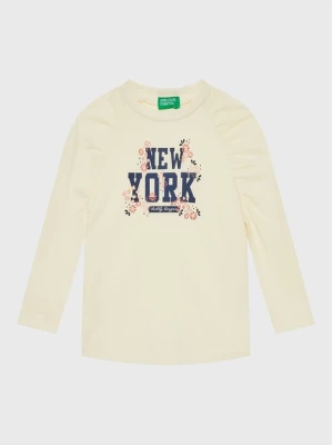 Obrázek produktu United Colors Of Benetton Halenka 3VR5G105K Béžová Regular Fit