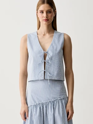 Obrázek produktu United Colors of Benetton halenka dámská s bavlnou modrá