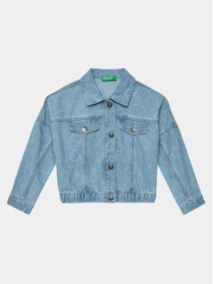 Obrázek produktu United Colors Of Benetton Jeansová bunda 2VUGCN04G Modrá Regular Fit