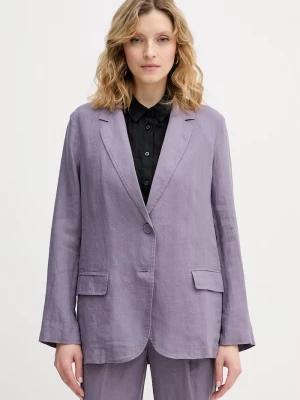 Obrázek produktu United Colors of Benetton jednořadé sako dámské lněné