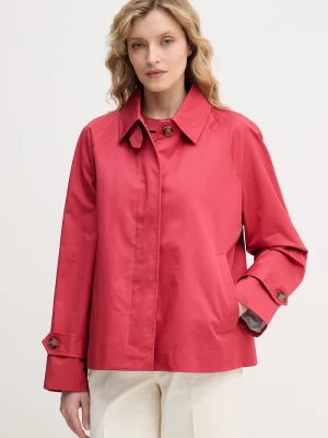 Obrázek produktu United Colors of Benetton kabát dámský bavlněný červená
