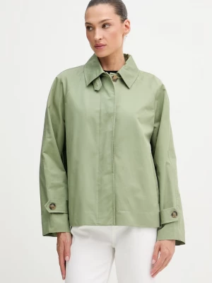 Obrázek produktu United Colors of Benetton kabát dámský bavlněný zelená