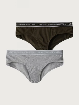 Obrázek produktu United Colors of Benetton kalhotky dětské bavlněné s elastanem 2-pack