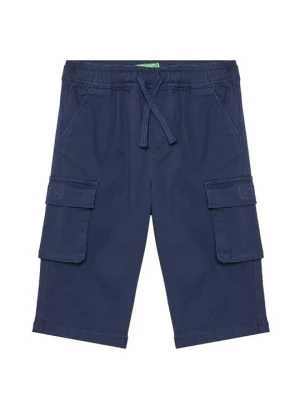 Obrázek produktu United Colors Of Benetton Kalhoty z materiálu 4TCGGF02B Tmavomodrá Regular Fit
