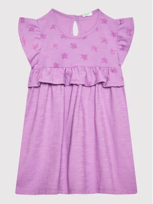 Obrázek produktu United Colors Of Benetton Každodenní šaty 31KAAV001 Fialová Regular Fit