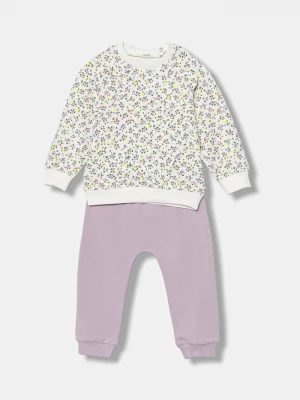 Obrázek produktu United Colors of Benetton Kojenecká tepláková souprava United Colors of Benetton fialová