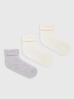 Obrázek produktu United Colors of Benetton Kojenecké ponožky United Colors of Benetton 3-pack béžová