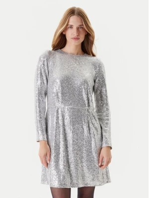 Obrázek produktu United Colors Of Benetton Koktejlové šaty 4RO6DV0AC Stříbrná Regular Fit