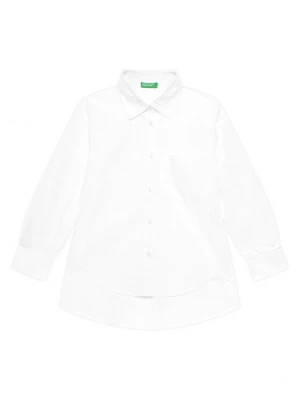 Obrázek produktu United Colors Of Benetton Košile 5EW7CQ044 Bílá Oversize
